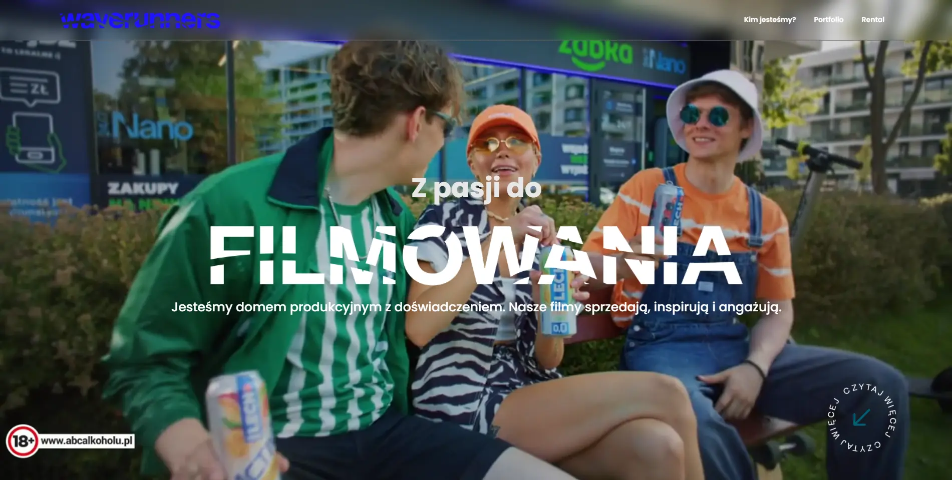 Strona internetowa waverunners